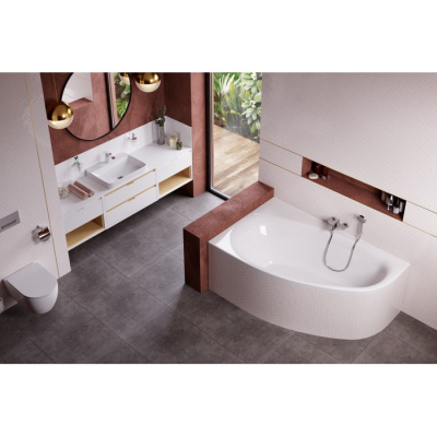 Акриловая ванна EXCELLENT Kameleon 170x110 (лев.)  WAEX.KML17WH фото в интернет-магазине Русалия