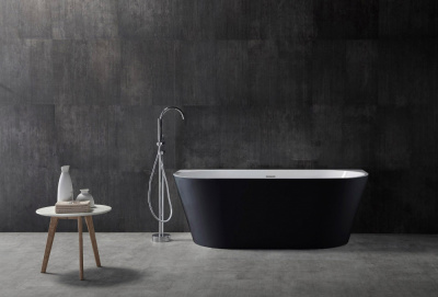 Акриловая ванна ABBER AB9216-1.7MB 170х80х60 см фото в интернет-магазине Русалия