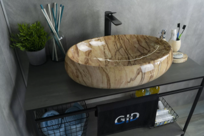 Раковина накладная Gid Mnc161 фото в интернет-магазине Русалия