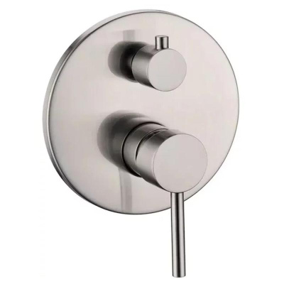 Душевая система встраиваемая (без излива) Grocenberg GB5099NK-3, никель фото в интернет-магазине Русалия