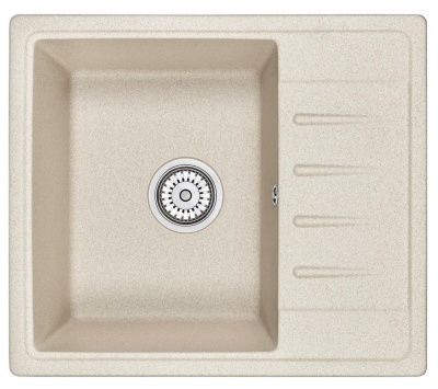 Кухонная мойка GRANULA Standart (5803, БЕЖЕВЫЙ) фото в интернет-магазине Русалия