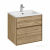 Тумба под раковину AQUATON Либерти 60 2 ящика, дуб эльвезия 1A279401LYC70 фото в интернет-магазине Русалия