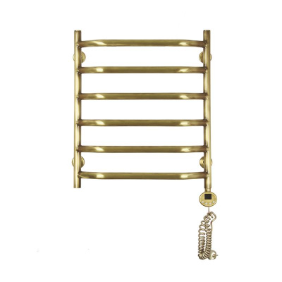 Электрический полотенцесушитель Лаура Плюс П6 500х600 АБР ER, античная бронза Domoterm фото в интернет-магазине Русалия