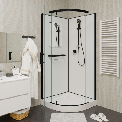 Кабина KORRA90B душевая Ceruttispa (90x90x205) фото в интернет-магазине Русалия