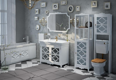 Стойка - шкаф "Манойр 50", 2 части Corozo фото в интернет-магазине Русалия