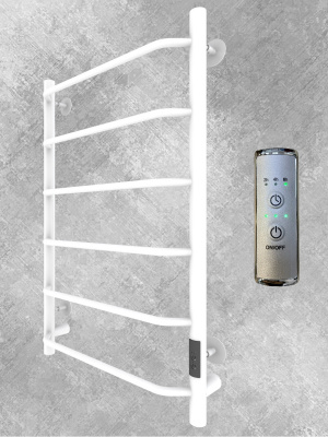 Полотенцесушитель электрический Пэк сп 6 80х50 белый ВГП Тругор фото в интернет-магазине Русалия