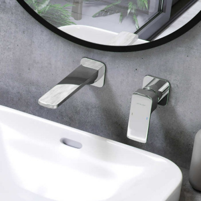 Смеситель для умывальника скрытого монтажа EXCELLENT Keria AREX.2014CR (хром) фото в интернет-магазине Русалия