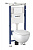 Комплект унитаз Renova Compact Rimfree с инсталляцией 500.122.TC.R Geberit фото в интернет-магазине Русалия