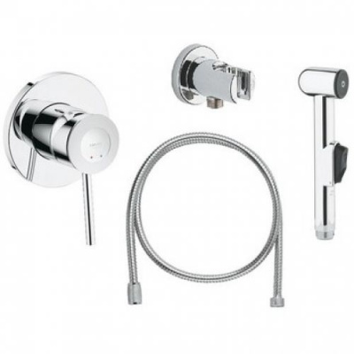 Гигиенический комплект BauClassic 124434 Grohe фото в интернет-магазине Русалия