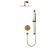 Система для душа скрытого монтажа WHITECROSS Y YSET05GL (золото) фото в интернет-магазине Русалия