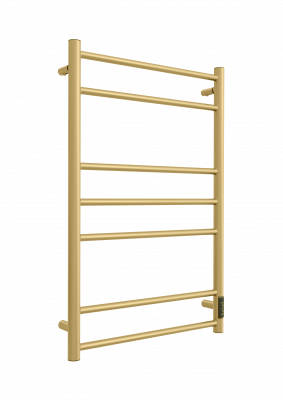 Полотенцесушитель ДВИН L neo 80/50 ЭлектрическийК диммер Золотой матовый 4657795054914 фото в интернет-магазине Русалия