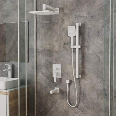 Встроенная душевая система RUSH Thira (TR3635-60White) фото в интернет-магазине Русалия