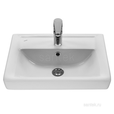 Раковина Santek Тигода 50 отверстие под смеситель 1WH302128 фото в интернет-магазине Русалия