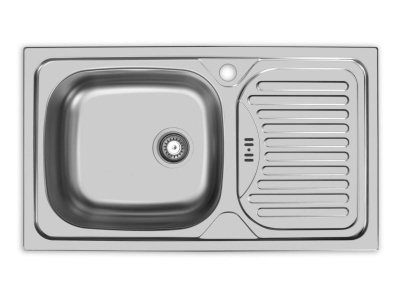 Кухонная мойка UKINOX Классика CLM760.435 --W6K 2L, 43,5*76 фото в интернет-магазине Русалия