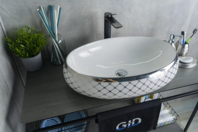 Раковина накладная Gid Nc262 фото в интернет-магазине Русалия