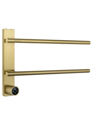 Полотенцесушитель электрический WONZON & WOGHAND NÜRNBERG, Брашированное золото (WW-AL342-BG) фото в интернет-магазине Русалия