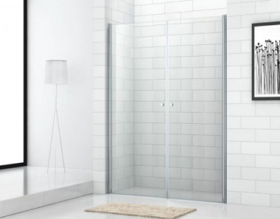 Распашная двустворчатая дверь для душа 80 ECO-O-B-2-80-C-Cr Cezares фото в интернет-магазине Русалия