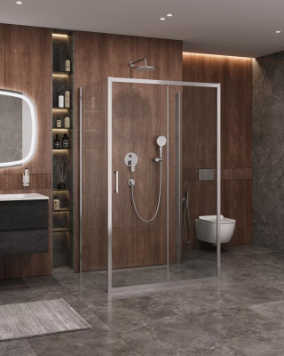 Душевой уголок CEZARES MOLVENO-AH-12-110/80-C-Cr-IV фото в интернет-магазине Русалия