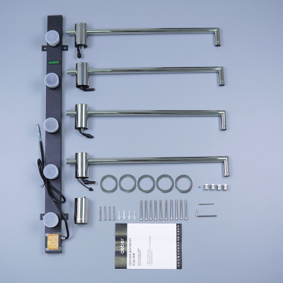 Полотенцесушитель электрический ABBER Charme AH4004 хром фото в интернет-магазине Русалия