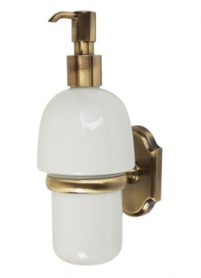 Дозатор жидкого мыла настенный VR.STD-7770.BR Stanford Bronzo Veragio фото в интернет-магазине Русалия