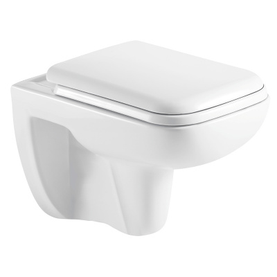 Сет LORANTO Инсталляция + Azario Pavia (квадратный) подвесной безободковый унитаз с сидением микролифт (4501+AZ-2005) фото в интернет-магазине Русалия