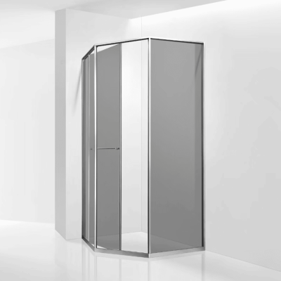 Душевой уголок RGW SV-82 "L" 1000x1000, профиль хром, стекло тонированное фото в интернет-магазине Русалия