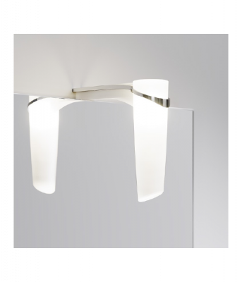 Зеркало 40 Leon-MP белый Ln-MP.02.04/W Aqwella фото в интернет-магазине Русалия