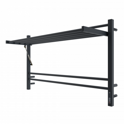 Электрический полотенцесушитель Горизонт П8 1000х600  КС черный муар 4670078543325 Terminus фото в интернет-магазине Русалия