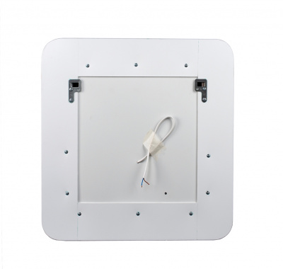 Зеркало Атлантика 60 с подсветкой и часами Style Line фото в интернет-магазине Русалия