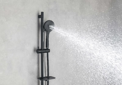 Душевой гарнитур 3jet 73см AQUATEK, матовый черный AQ2011MB фото в интернет-магазине Русалия