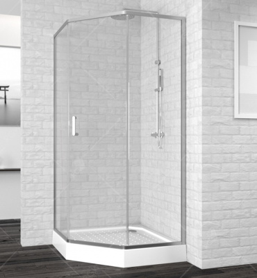 Душевой уголок трапеция 100х100 PA-86 RGW фото в интернет-магазине Русалия