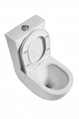 Унитаз-компакт безободковый D&K Matrix 630*365*840мм (DT1397016) фото в интернет-магазине Русалия