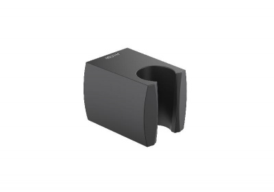 Держатель ручного душа AQUATEK, матовый черный AQ2403MB фото в интернет-магазине Русалия