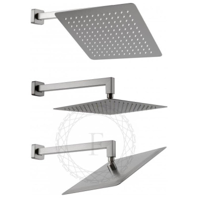 Душевая система встраиваемая FILARETE Waterfall FL1010NK, никель фото в интернет-магазине Русалия