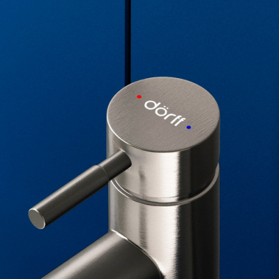 D3002102SS Logic new  смеситель для умывальника из нержавеющей стали Высокий фото в интернет-магазине Русалия