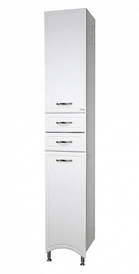 Шкаф - пенал Дрея 35 левый Э-Дре05035-01СЛ Misty фото в интернет-магазине Русалия