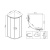 Душевой уголок City VSQ-5CT900CLB, 900*900, черный матовый, стекло прозрачное Vincea фото в интернет-магазине Русалия Душевой уголок City VSQ-5CT900CLB, 900*900, черный матовый, стекло прозрачное Vincea фото в интернет-магазине Русалия