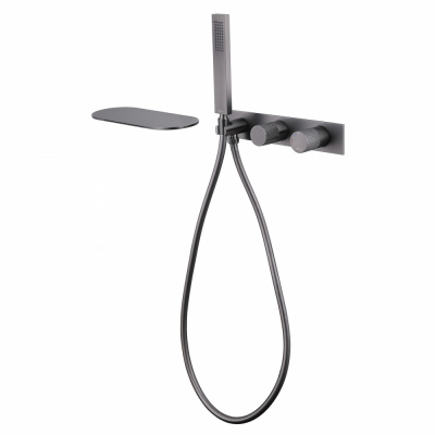 Смеситель ABBER Rund AF8731NG для ванны скрытого монтажа, никель фото в интернет-магазине Русалия