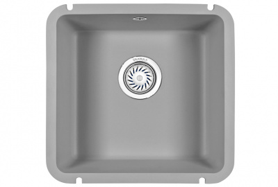 Кухонная мойка GRANULA (3801, АЛЮМИНИУМ) фото в интернет-магазине Русалия