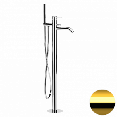 Смеситель для ванны Remer Metrica MC08DO, золото глянцевое фото в интернет-магазине Русалия