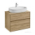 Тумба под раковину AQUATON Либерти 75 2 ящика, дуб эльвезия 1A279501LYC70 фото в интернет-магазине Русалия