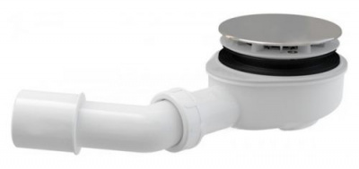 Сифон для душевого поддона A491CR AlcaPlast фото в интернет-магазине Русалия