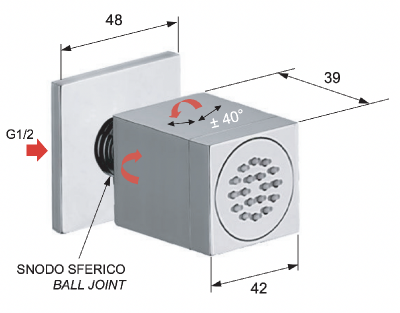 Форсунка Remer Q34JET фото в интернет-магазине Русалия
