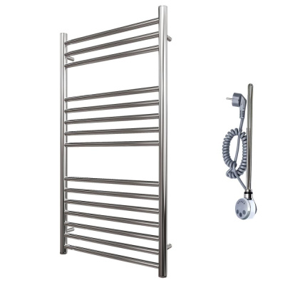 Полотенцесушитель электрический Point Аврора PN10150SE П15 500x1000 левый/правый, хром фото в интернет-магазине Русалия