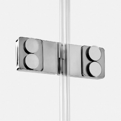 Дверь в нишу NEW TRENDY EVENTA R 120x200 EXK-4459 (хром) фото в интернет-магазине Русалия