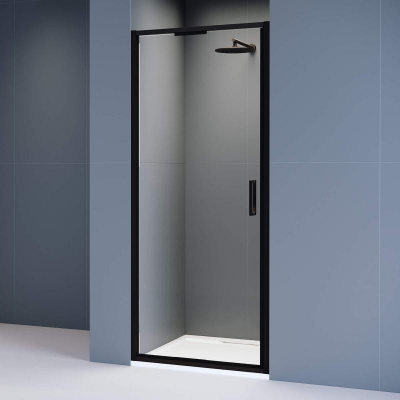 Душевая дверь RGW SV-05B 900, стекло прозрачное, профиль черный фото в интернет-магазине Русалия