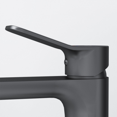 F85A92022 X-Joy, смеситель д/умывальника высокий, черный, шт. фото в интернет-магазине Русалия