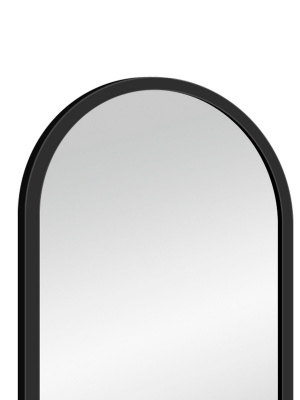 Зеркало с подсветкой Prime Black 450х800 ореольная подсветка ЗЛП2199 Continent фото в интернет-магазине Русалия