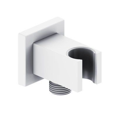 Шланговое подключение с держателем  WONZON & WOGHAND, Белый матовый (WW-HZ2312-MW) фото в интернет-магазине Русалия