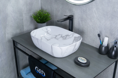 Раковина накладная Gid Mnc333C фото в интернет-магазине Русалия